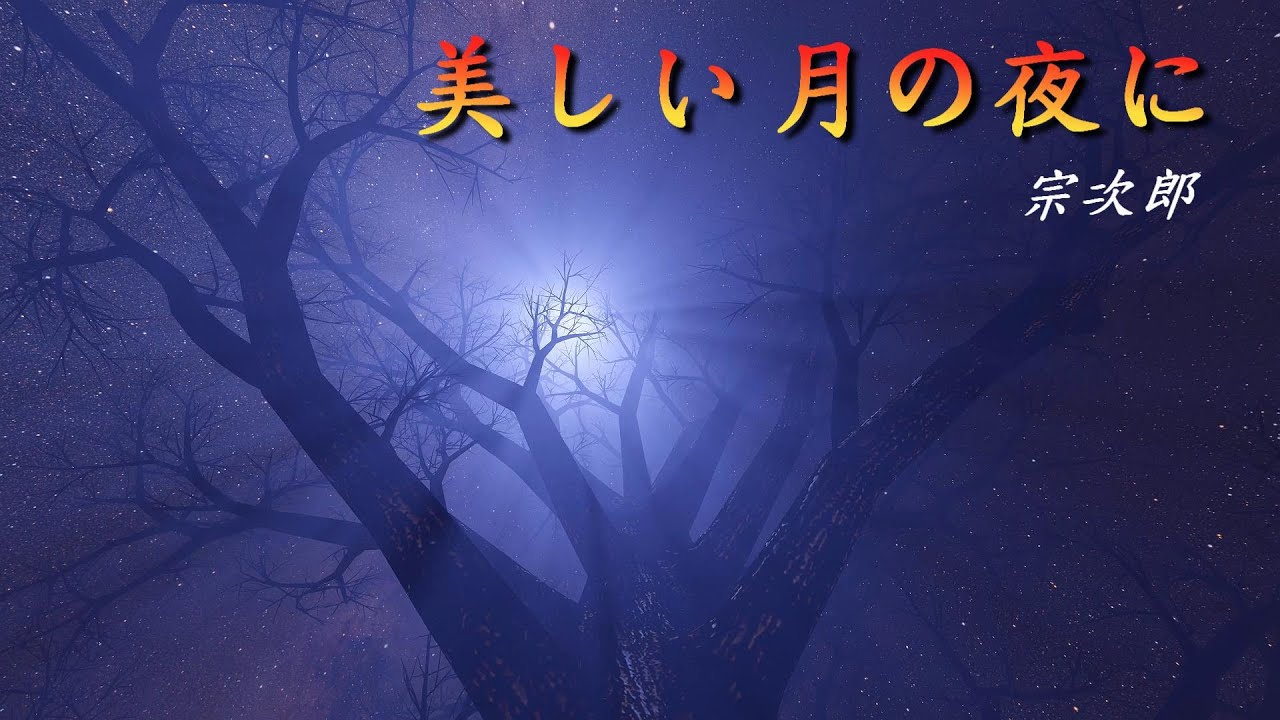美しい月の夜に 4K映像 - YouTube