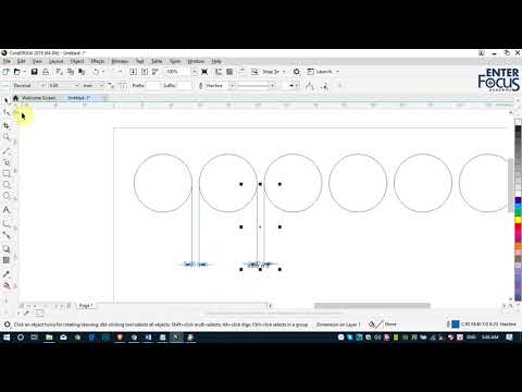 Hướng dẫn CorelDRAW: chia đều chính xác khoảng cách giữa các đối tượng