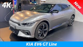 KIA EV6 2022 (GT-Line) - FIRST full review in 4K | Exterior - Interior (Long Range AWD)