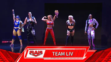 Team Liv Entrance - RAW: November 29, 2021