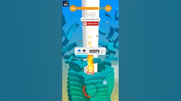 Stack Ball 🔥 Level 240 Perfect Clear in One Go 😱 | Insane Speed Run! #gaming #stackball #games