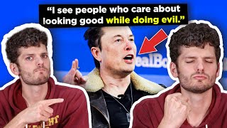 Elon Musk says a BAD WORD but we agree