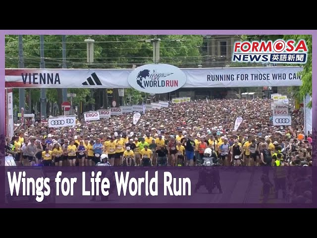 260,000 participants join Wings for Life World Run｜Taiwan News