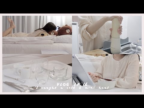 일상 &amp;amp; <strong>홈카페를</strong> 위한 미니 하울📦 (feat.넷플릭스🎬, 배생강레몬주스🍐🍋)