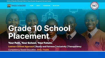 Controleer je schoolplaatsing in klas 10 via het MoE-portaal || Controleer je KJSEA-schoolplaatsi...