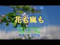 【弦哲也のギター演奏】(カラオケ)♪花も嵐も♪カバー:YanSuzuki 動画:市川 龍之介