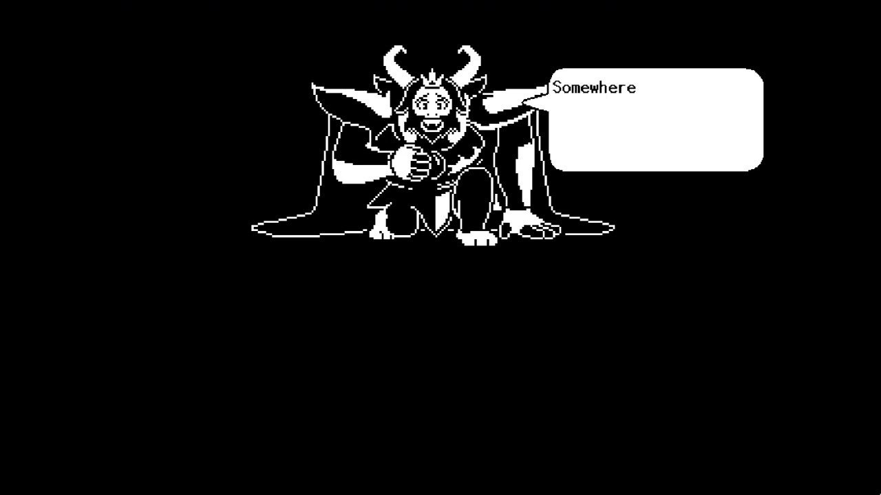 What happens when you spare Asgore in a neutral route after killing Flowey in the last run?