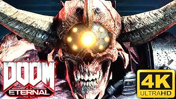 DOOM ETERNAL Part 6 - 4K 60 FPS Walkthrough Gameplay FULL GAME no commentary