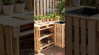 Модульная кухня на дачу из металла и HPL, не боится воды и солнца #кухня #дача #дом #кухнядлявсех