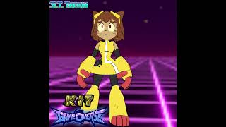 GAMEOVERSE Kit 3D Model #gameoverse #kit #kitgameoverse #glitchproductions #3dmodeling #fanart