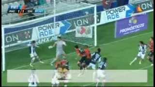 LUIS LOROÑA prime gol con jaguares a2012 Jor17 vs Pachuca 10nov12
