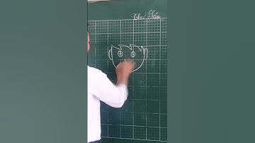 Vẽ chân dung bé trai #shorts