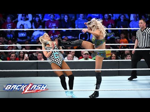 Charlotte brings a relentless offense against Carmella: WWE Backlash 2018 (WWE Network Exclusive)