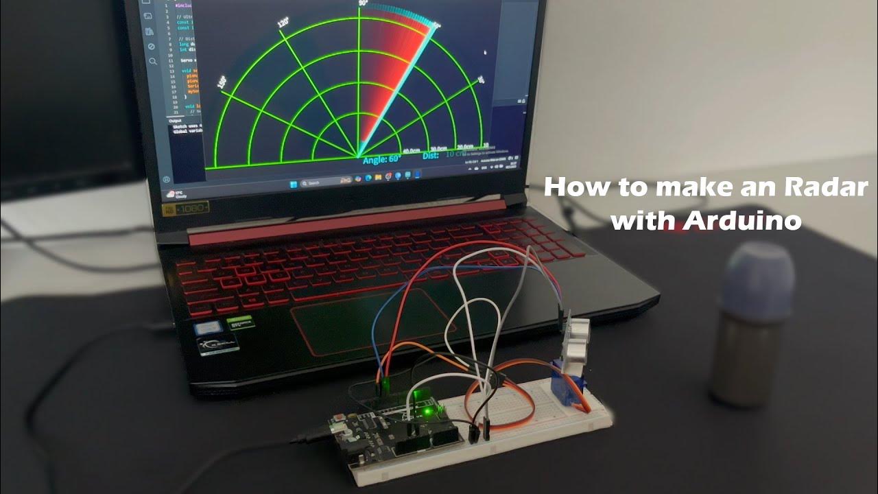 Ultrasonic Radar Using Arduino | A Step-by-Step Guide! | How to make an ...