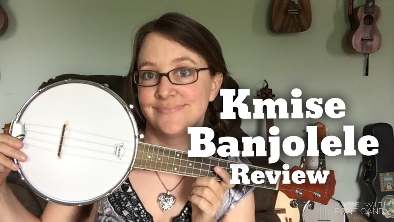 Banjo Ukulele for under $100- Is it too good be true? Reviewing the Kmise Banjolele - YouTube