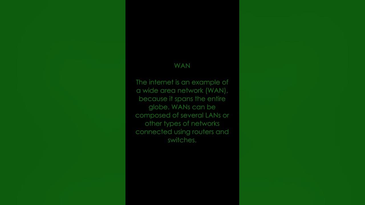 What type of network is the internet youtube