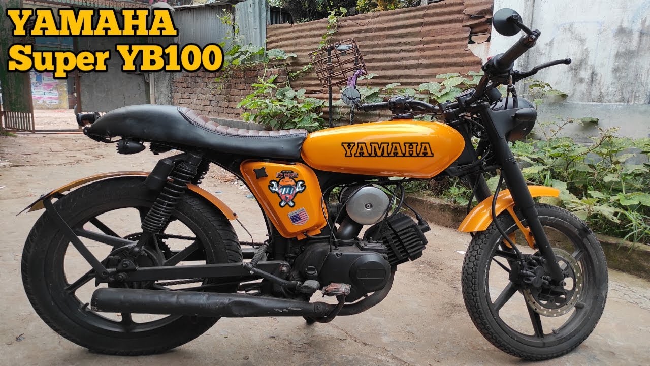 YAMAHA YB100 Modified into Cafe Racer#ICD_BIKES|Modified Bike in BD ...