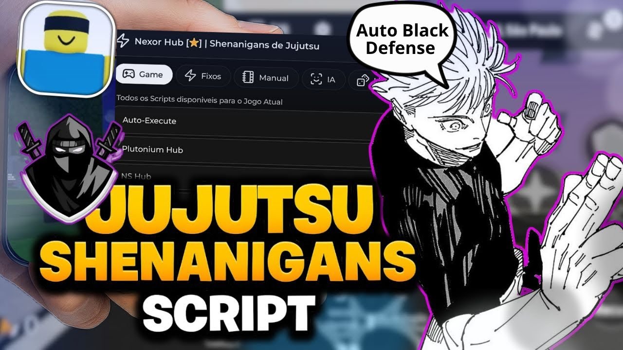 ✅MELHOR SCRIPT JUJUTSU SHENANIGAN SEM KEY (PC & MOBILE) + AUTO FARM🔥 MEDIAFIRE