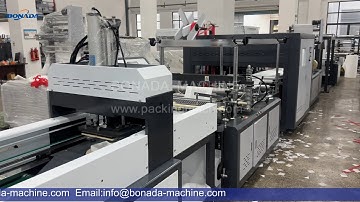 BND-DC700 Multifunction(5 in 1) Full Automatic Non Woven Bag Making Machine With Inline Puncher