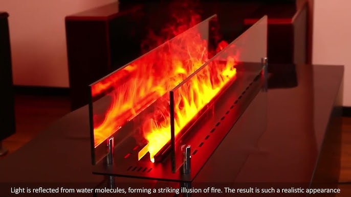 Cheminée à Vapeur d'Eau, Insert Cheminee Electrique 3D AFIRE