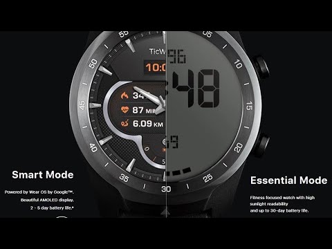 Ticwatch pro china rom 135$ - YouTube