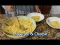 Italian grandma makes american macaroni  cheese with granddaughter gina