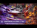 Craftworld Eldar vs Tau - 2000pt Warhammer 40k battle report