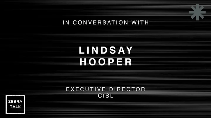 ZEBRA TALK - In conversation with Lindsay Hooper, ...