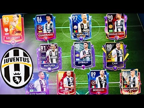 BEST JUVENTUS TEAM IN FIFA MOBILE 19 with 100 OVR Masters,Toty Ronaldo,Dybala,Gameplay and packs
