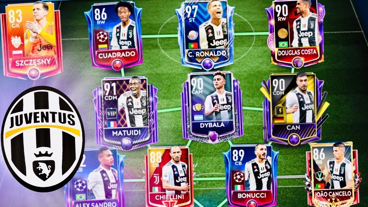 Best Juventus Team In Fifa Mobile 19 With 100 Ovr Masters Toty Ronaldo Dybala Gameplay And Packs Youtube