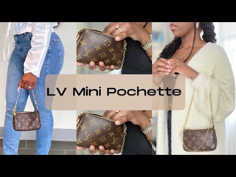 Pochette troca. Louis vuitton mini bag black review. #Shorts 