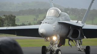 RAAF McDonnell Douglas  F\/A-18A Clasic Hornet Display @ Wings Over Illawarra Airshow 2021