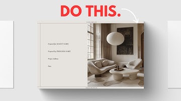 How to make interior design presentations THE RIGHT WAY.