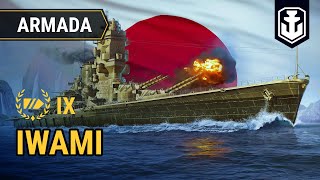 Armada: Iwami — Japanese battleship  |  World of Warships screenshot 5