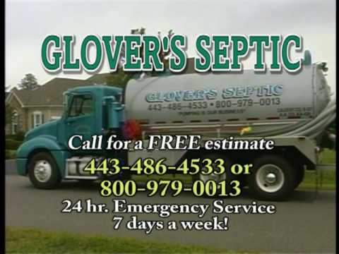 What's that smell? Call Glover's Septic Services.