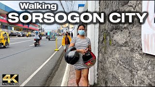 Walking SORSOGON CITY Sorsogon Bicol Philippines [4K]