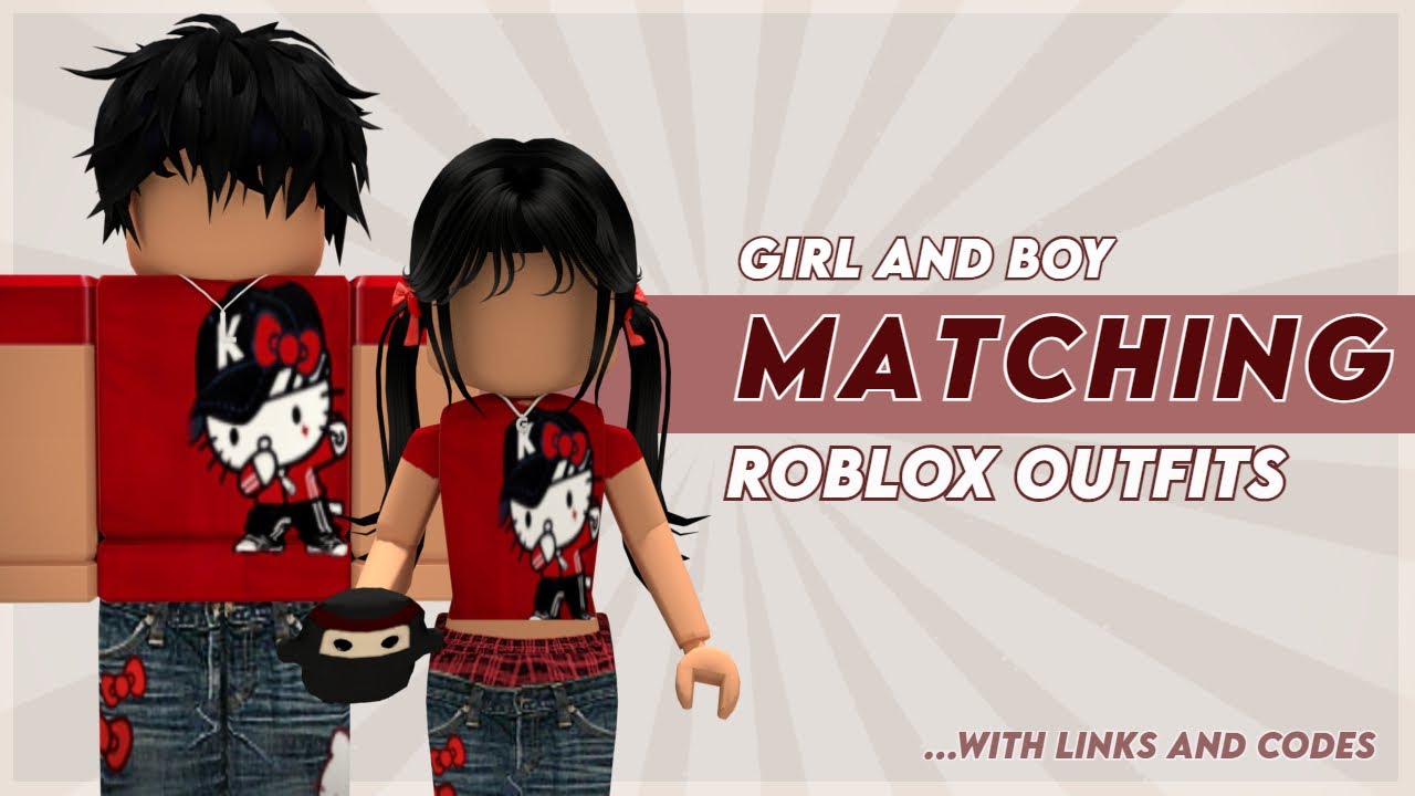 Matching girl x boy avatars 🦋 *not mine*, Gallery posted by bloxytuts 🦋