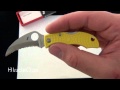 Spyderco Ladybug 3 Hawkbill Salt H1 Steel