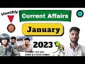 Monthly current affairs JANUARY 2023 ||TISSNET GK tissnet 2024 Shubham sir