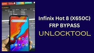 Infinix hot 8 (X650C) frp bypass with unlocktool #ibypassnepal