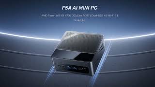ACEMAGIC Palm Sized F5A Mini PC Pairs AMD Ryzen AI 9 HX 470 With OCuLink and Dual USB4 For $759