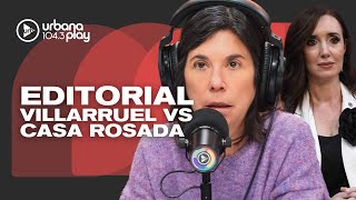 Editorial de María O'Donnell: Villarruel vs Casa Rosada y la "apuesta riesgosa" de Milei #DeAcáEnMás