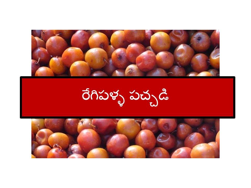 రేగిపళ్ళ పచ్చడి SOUTH INDIAN STYLE PLUM CHUTNEY chutney 