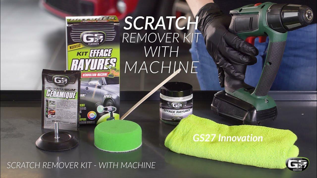 GS27 Scratch Remover Kit Machine Use YouTube