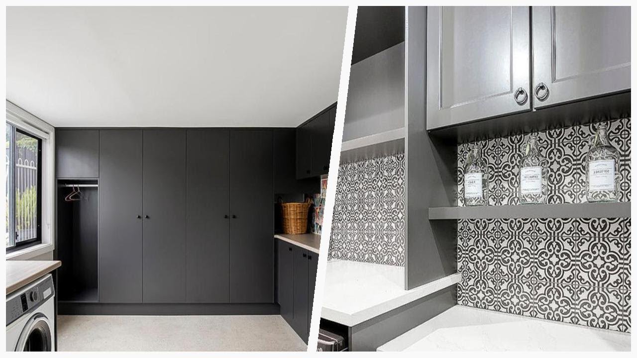Stunning Laundry Room Makeovers with Porcelain and Slate | Designer ...