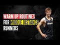 Warm up routines for middledistance runners by charlie wakefield  neuff athletic