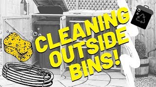 HOW TO CLEAN YOUR OUTSIDE BIN - WHEELIE BIN CLEANING