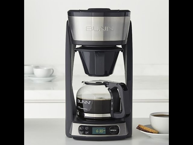 Bunn Heat N Brew Programmable Coffee Maker, 10 Cup