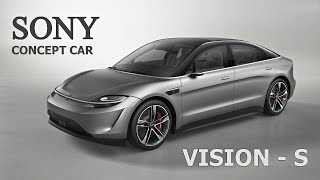 Sony Vision-S 2020 | The Future Concept Car