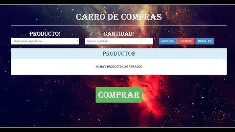 Carrito de Compras  (HTML, PHP, Bootstrap, JQuery, Mysql)